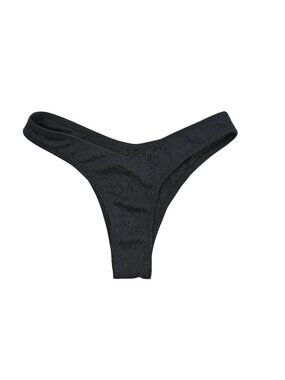 Sommer Swim Hosk Cheeky Bikini Bottoms in Nero